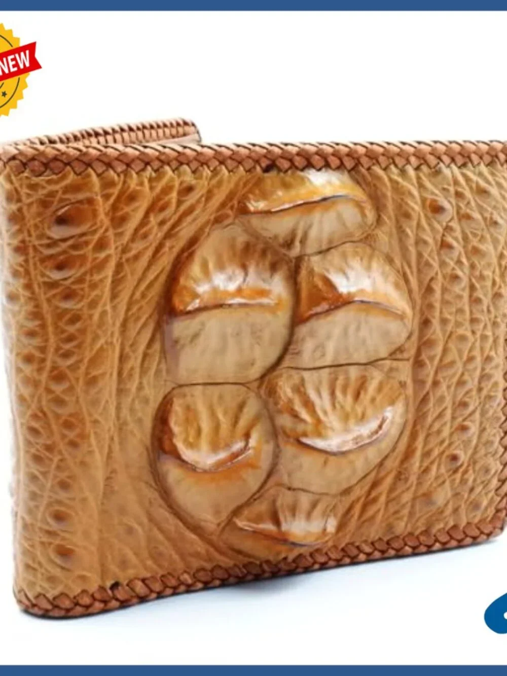 Slim Bi-fold Genuine Leather Wallet with 14 Pockets for Men